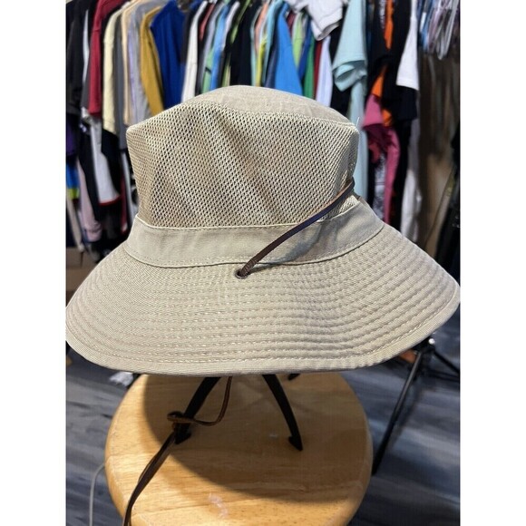 Dorman Pacific Co Tan Bucket Sun Hat - Picture 2 of 5